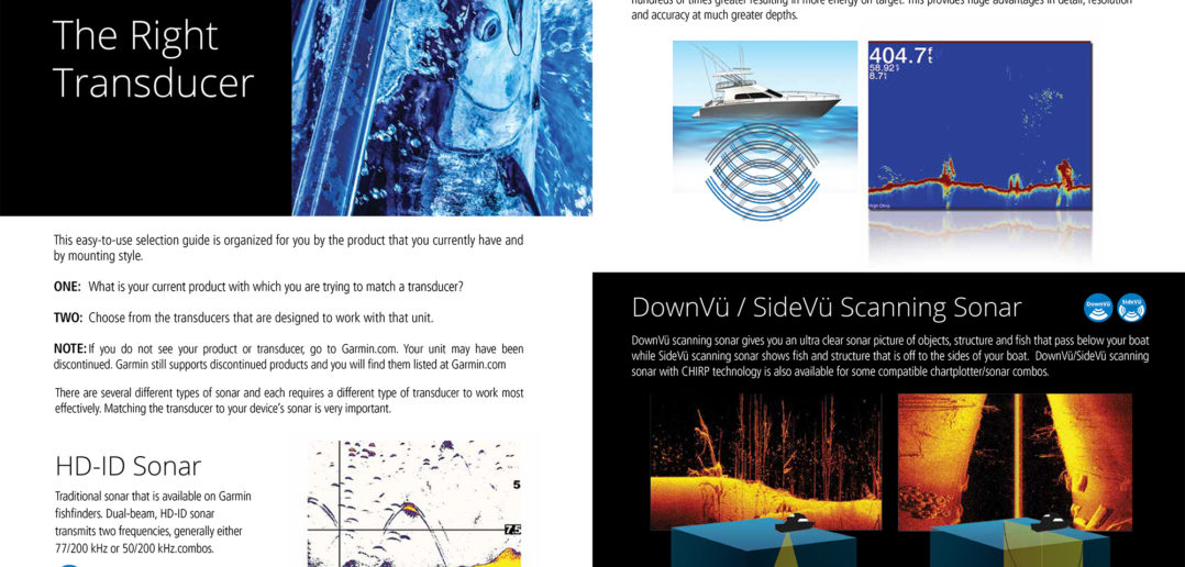 New allinone Garmin Transducers Garmin Blog enAU